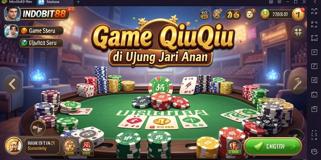 Screenshot gameplay seru di QiuQiu INDOBIT88.