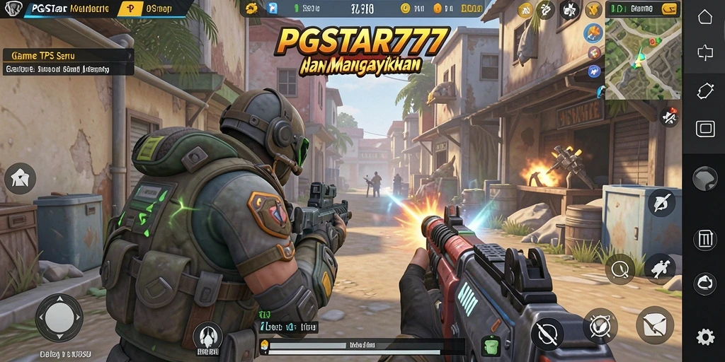Tampilan gameplay TPS yang mendebarkan di PGSTAR777.