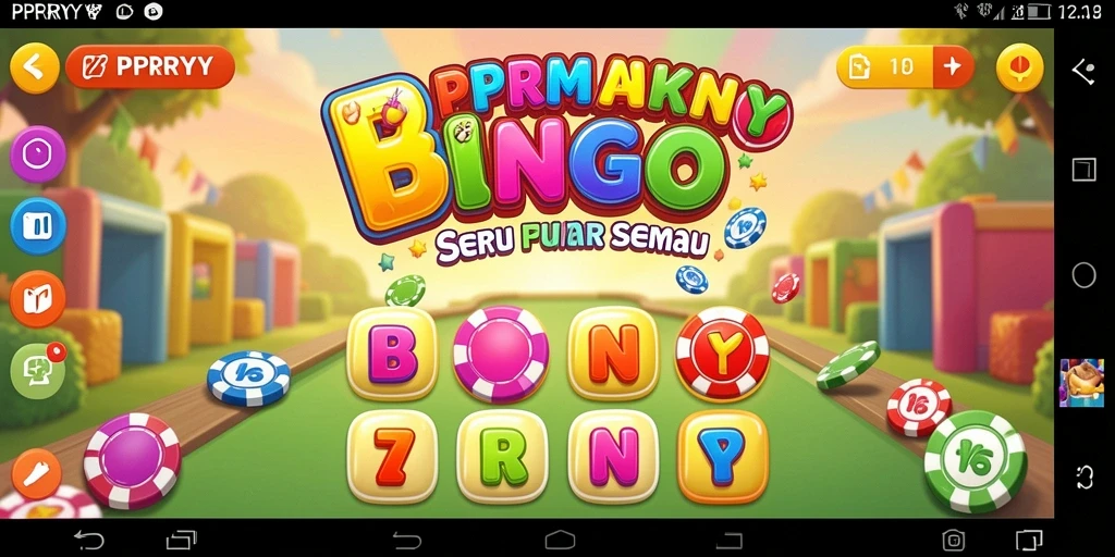 Tampilan screenshot gameplay PPRRYY menunjukkan keseruan bermain Bingo.